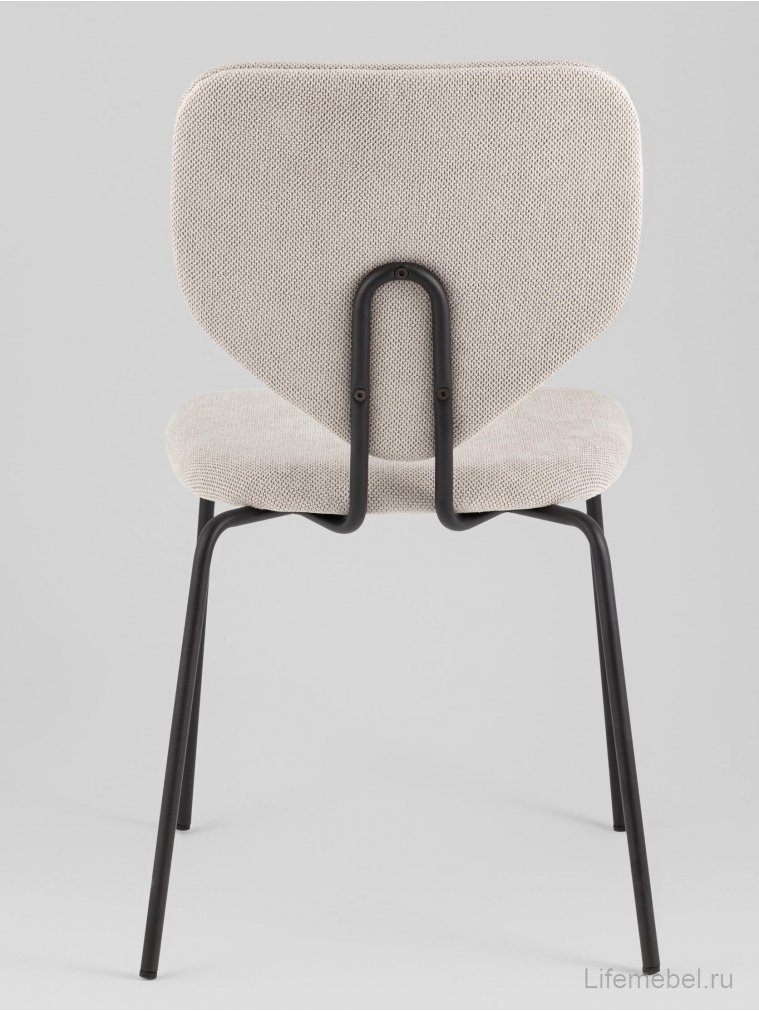 Стул на металлокаркасе Саймон бежевый