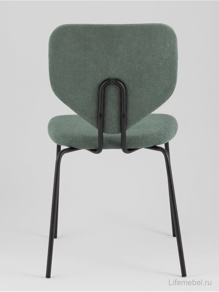Стул на металлокаркасе Саймон зеленый