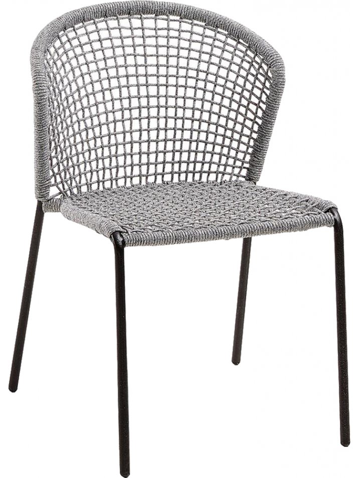 Стул на металлокаркасе Mathew серый