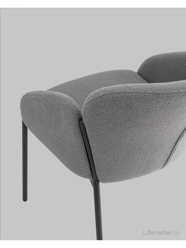 Стул на металлокаркасе Melia серый