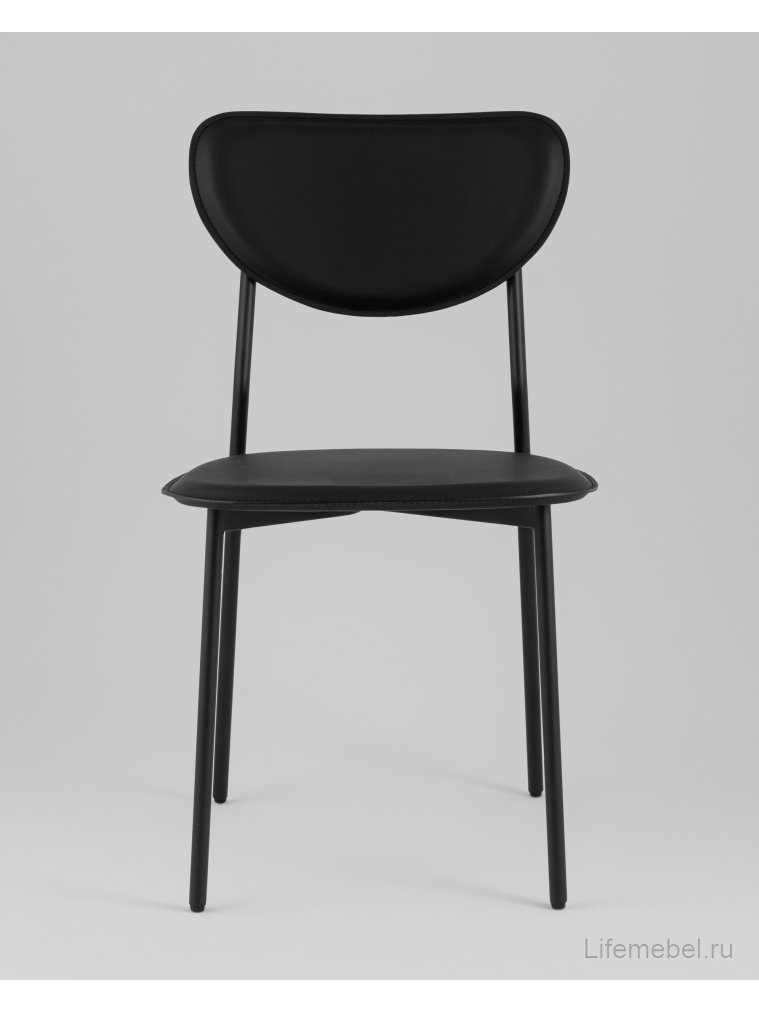 Стул на металлокаркасе Minnie чёрный