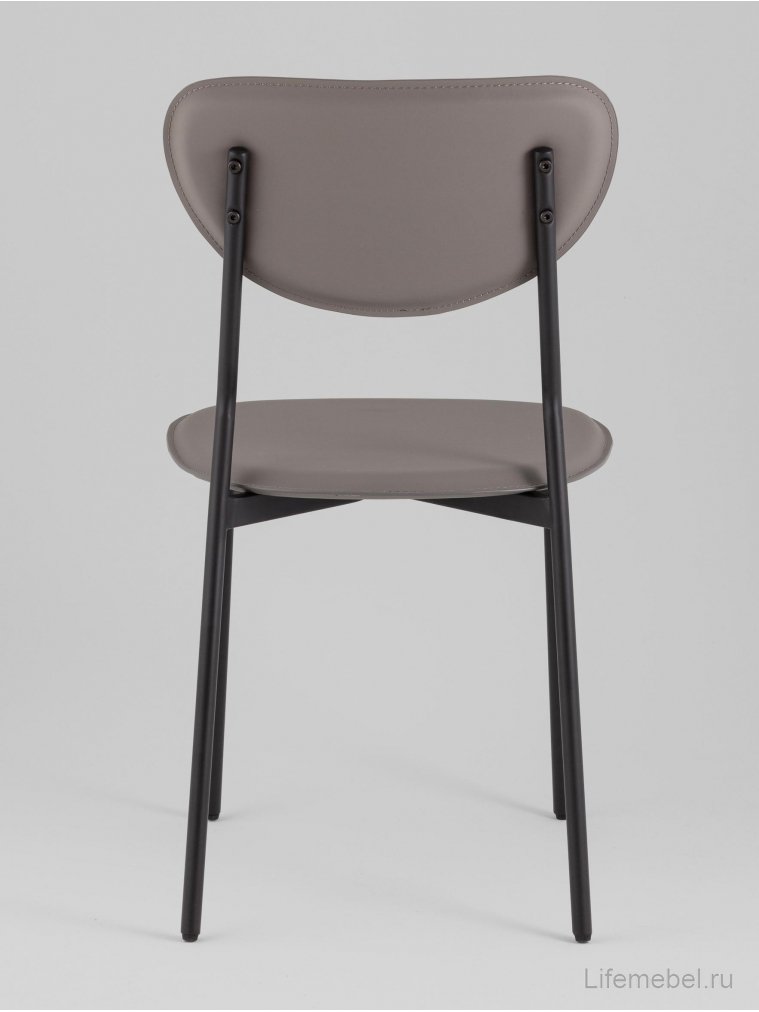 Стул на металлокаркасе Пеппи серый