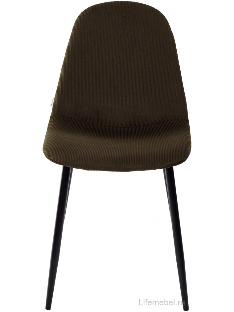 Стул на металлокаркасе Molly JH333-17 олива темная вельвет