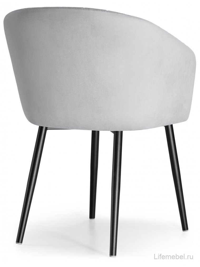 Стул на металлокаркасе Моншау velutto 52 / черный