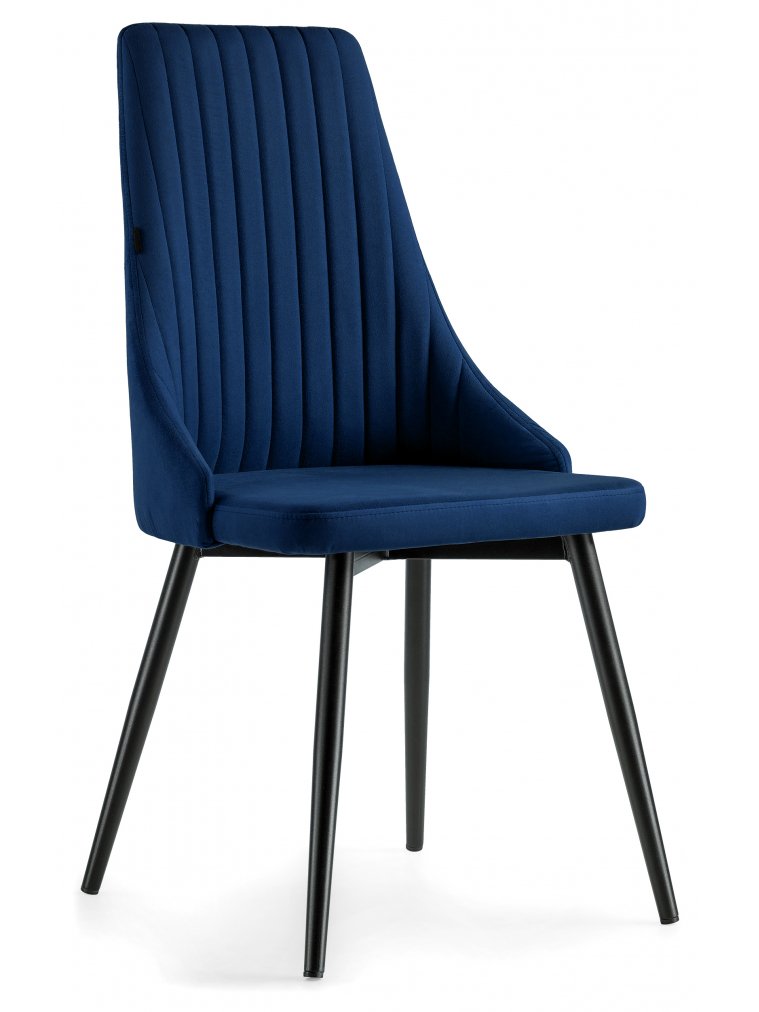 Стул на металлокаркасе Нараян velutto 26 / черный