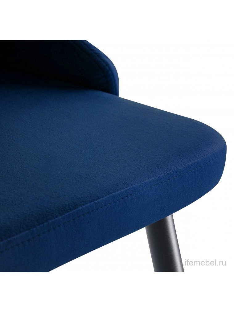 Стул на металлокаркасе Нараян velutto 26 / черный