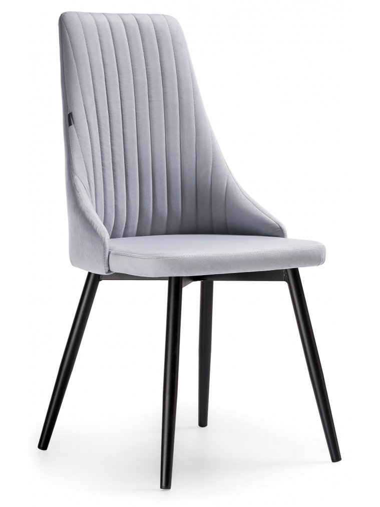 Стул на металлокаркасе Нараян velutto 49 / черный