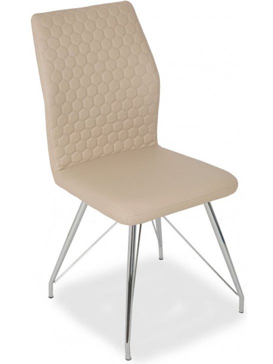 Стул на металлокаркасе LH-10 beige (a4)