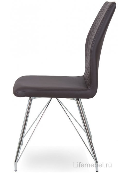 Стул на металлокаркасе LH-10 brown (24tp)