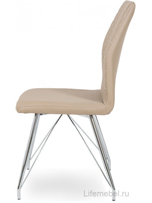 Стул на металлокаркасе LH-10 cappuccino (x90)