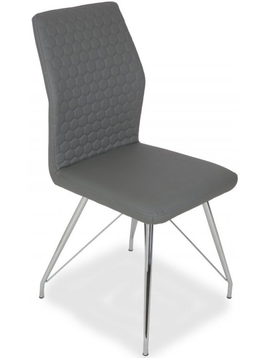 Стул на металлокаркасе LH-10 grey (x85)