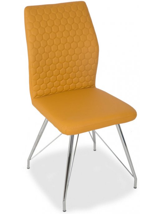 Стул на металлокаркасе LH-10 mustard (99tp)