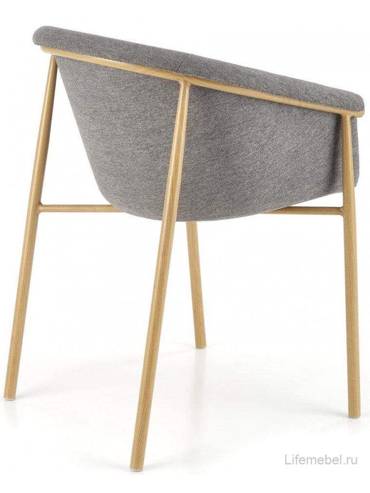 Стул на металлокаркасе Ниб серый