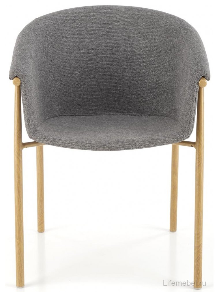 Стул на металлокаркасе Ниб серый