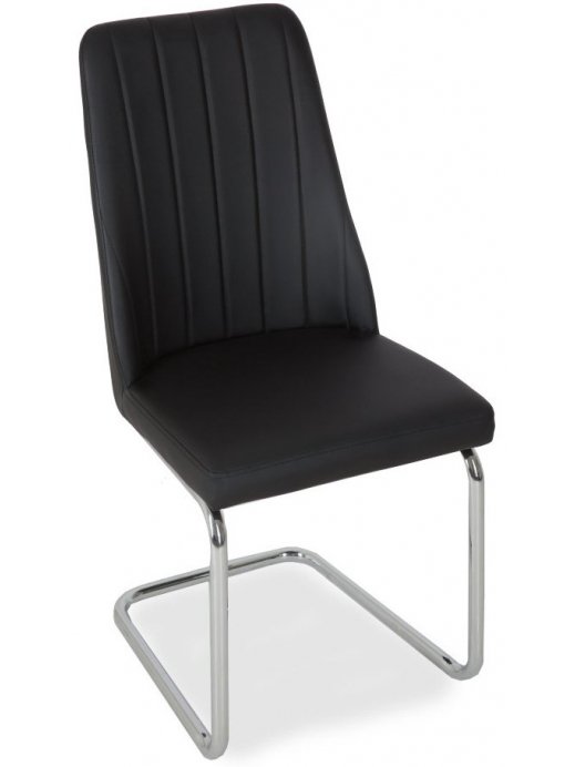 Стул на металлокаркасе LH-12 black