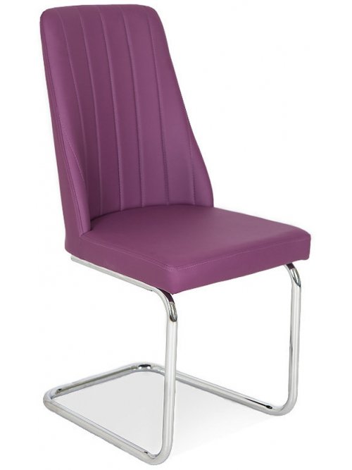 Стул на металлокаркасе LH-12 purple (a44)