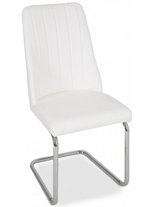 Стул на металлокаркасе LH-12 white S2