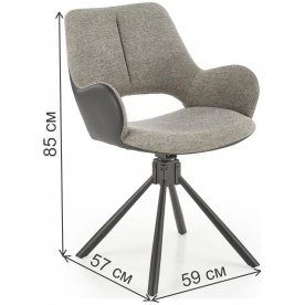 Стул на металлокаркасе K494