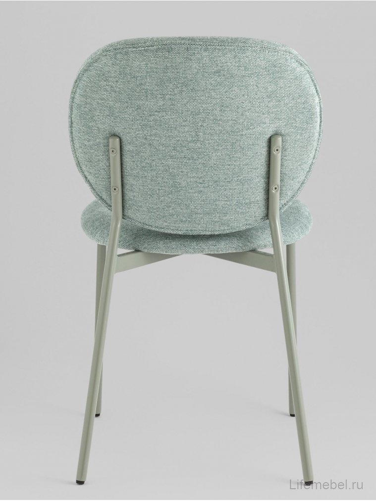 Стул на металлокаркасе Пио зеленый