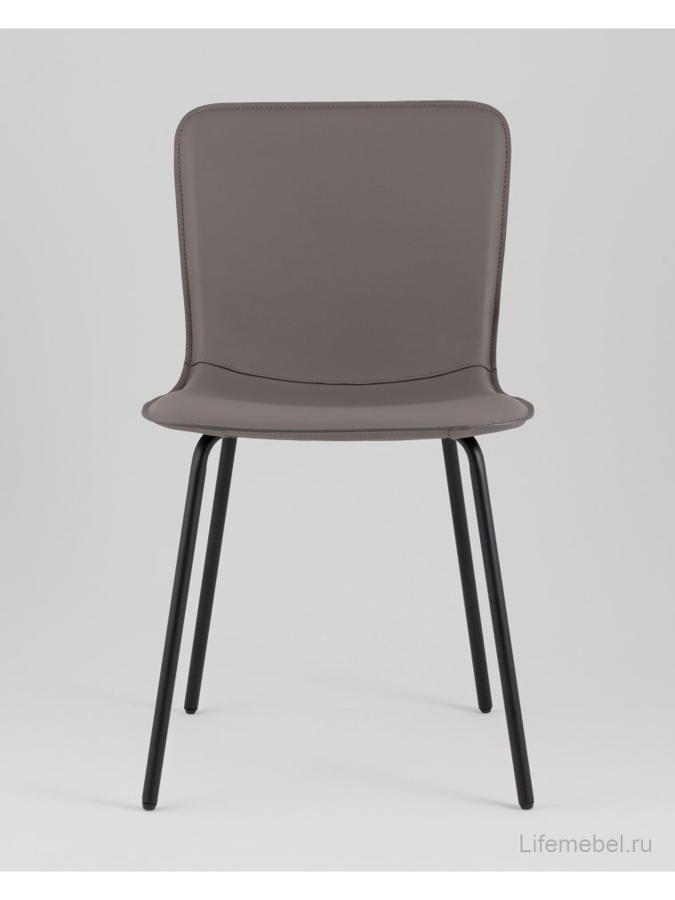 Стул на металлокаркасе Pluto серый