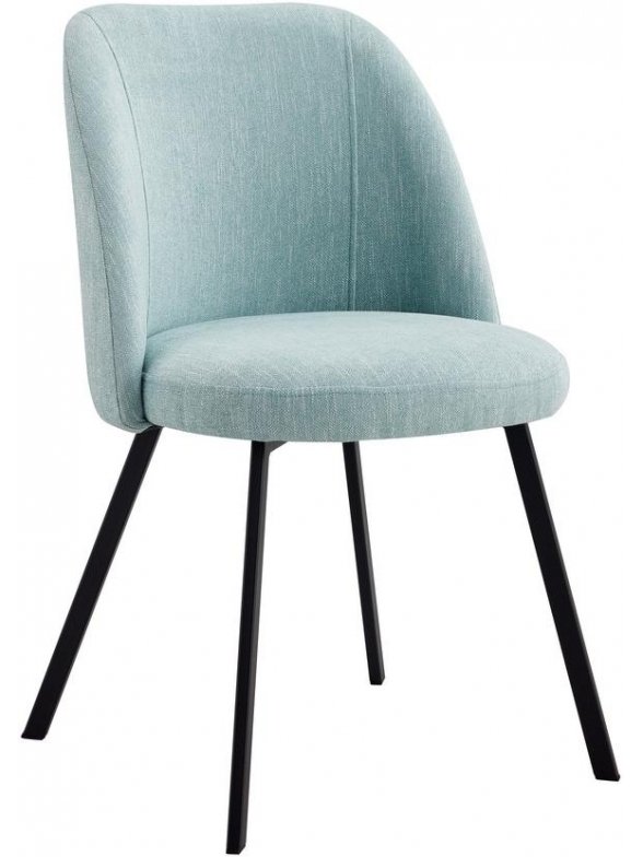 Стул на металлокаркасе Praga бирюзовый