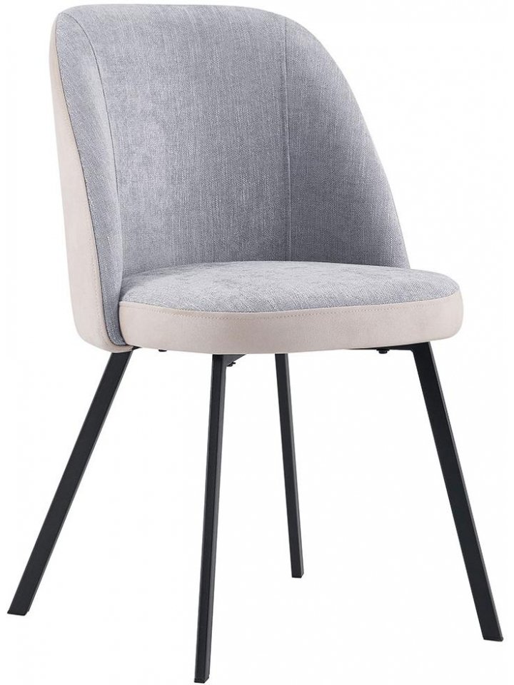 Стул на металлокаркасе Praga серый