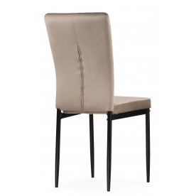 Стул на металлокаркасе Rek cappuccino / black