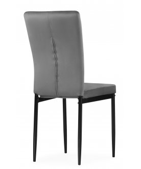 Стул на металлокаркасе Rek dark gray / black