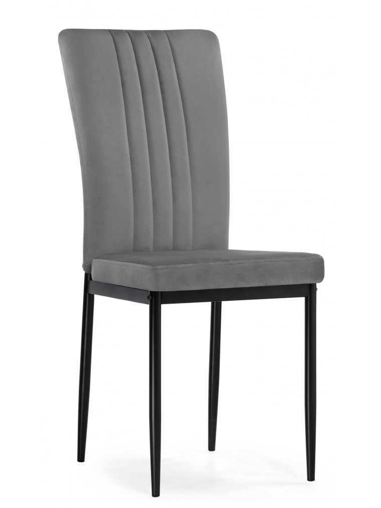 Стул на металлокаркасе Rek dark gray / black