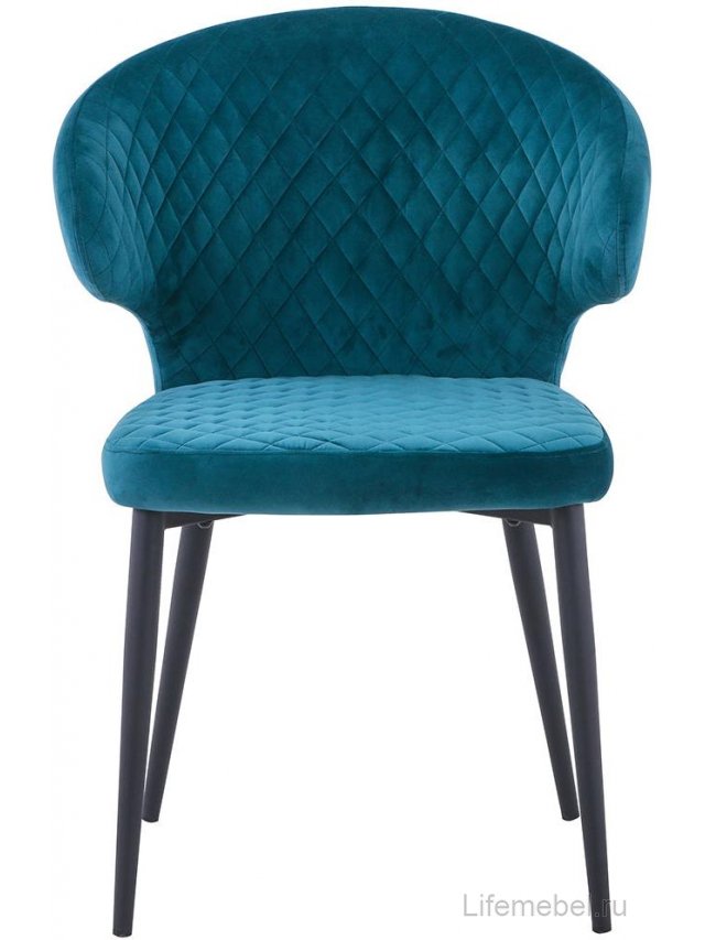 Стул на металлокаркасе Richard бирюзовый