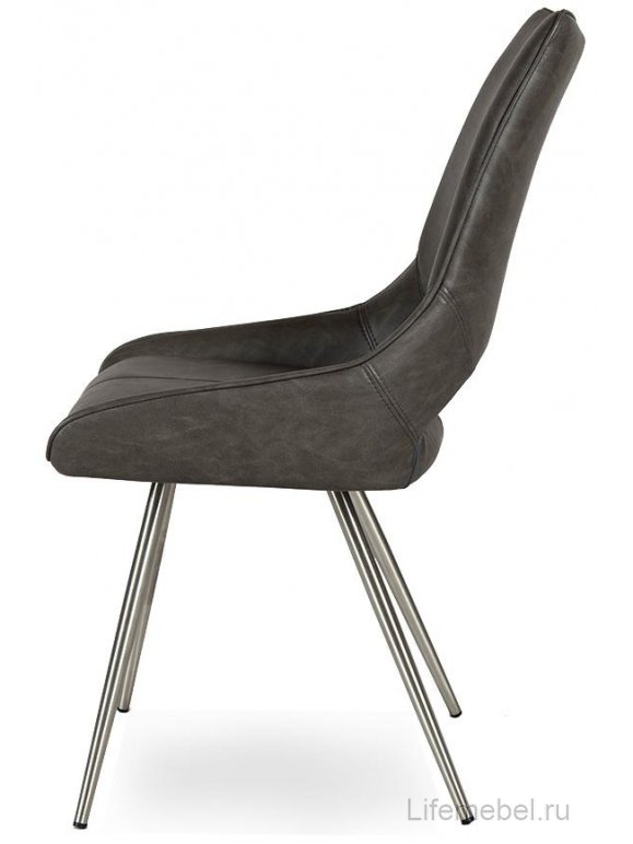 Стул на металлокаркасе SH-10 brown (17170)