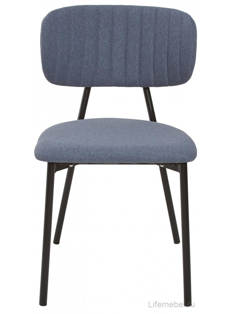 Стул на металлокаркасе Rococo голубой