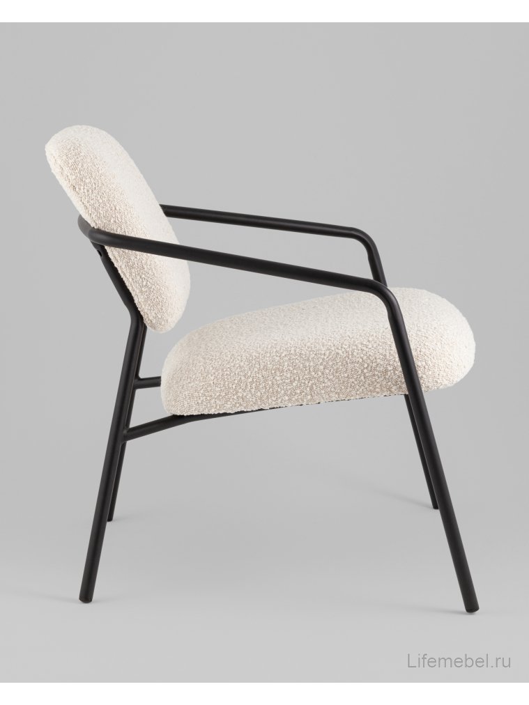 Стул на металлокаркасе Ронелл, белый