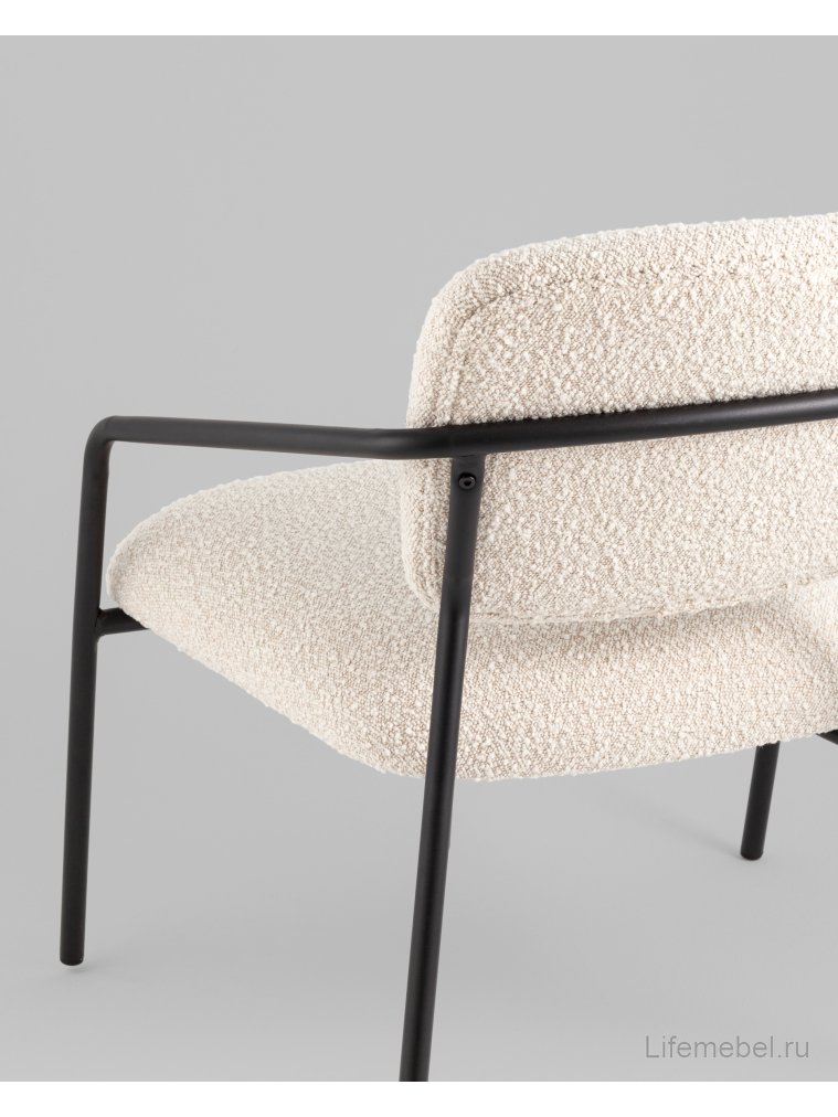 Стул на металлокаркасе Ронелл, белый