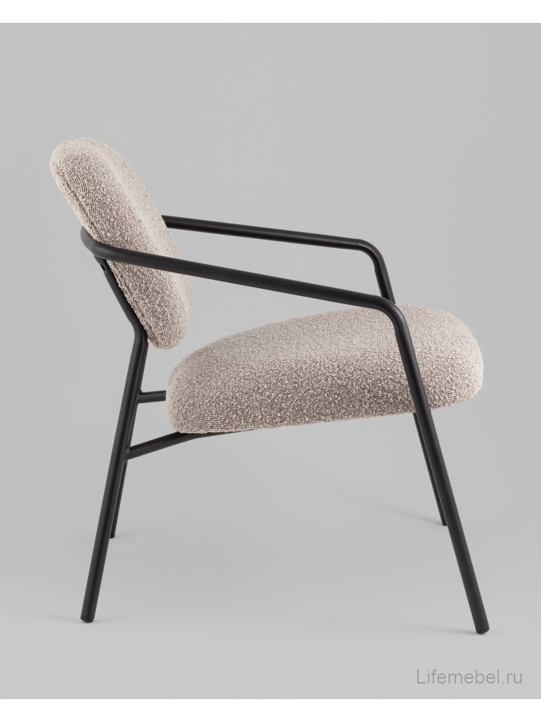 Стул на металлокаркасе Ронелл, серый