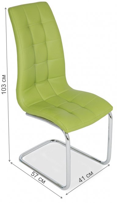 Стул на металлокаркасе LH-37 mint