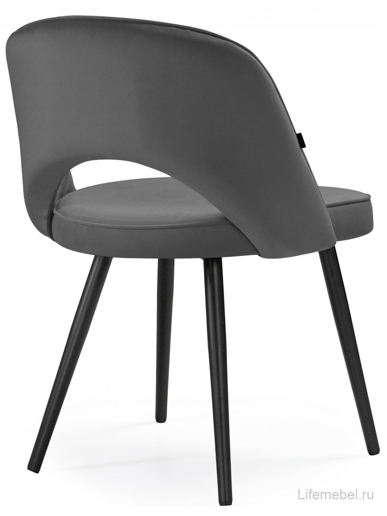 Стул на металлокаркасе Сандвикен velutto 32 / черный