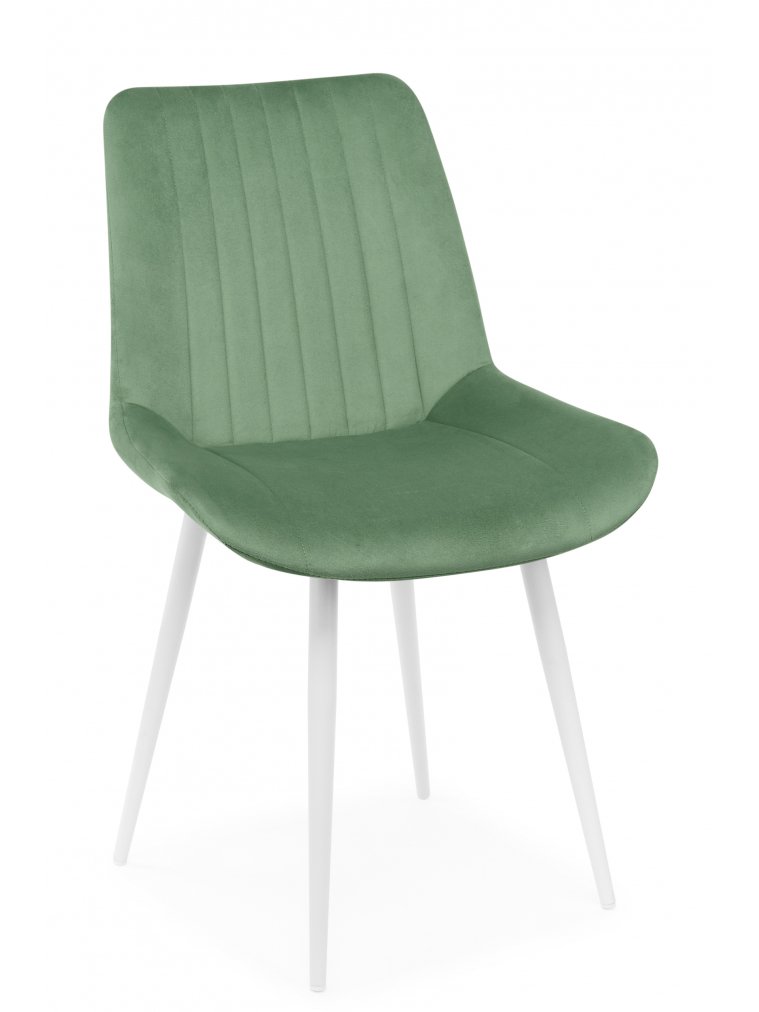 Стул на металлокаркасе Седа фисташковый (zd 651) / белый