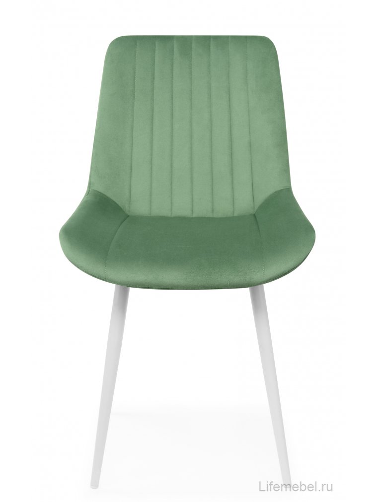 Стул на металлокаркасе Седа фисташковый (zd 651) / белый