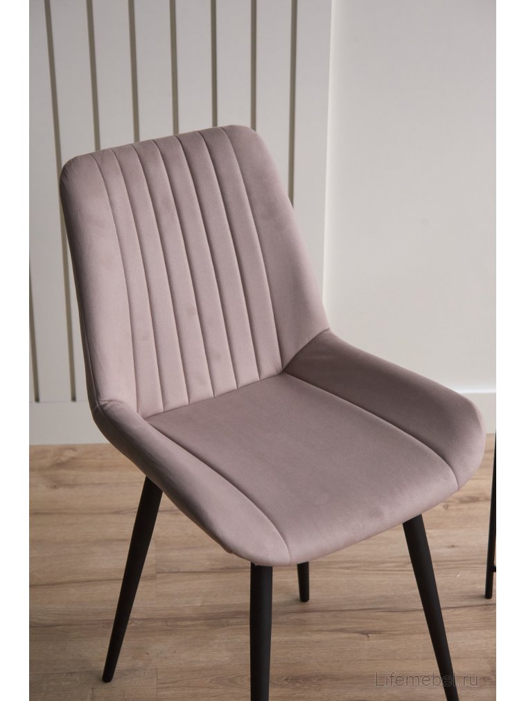 Стул на металлокаркасе Седа латте (zd 290) / черный