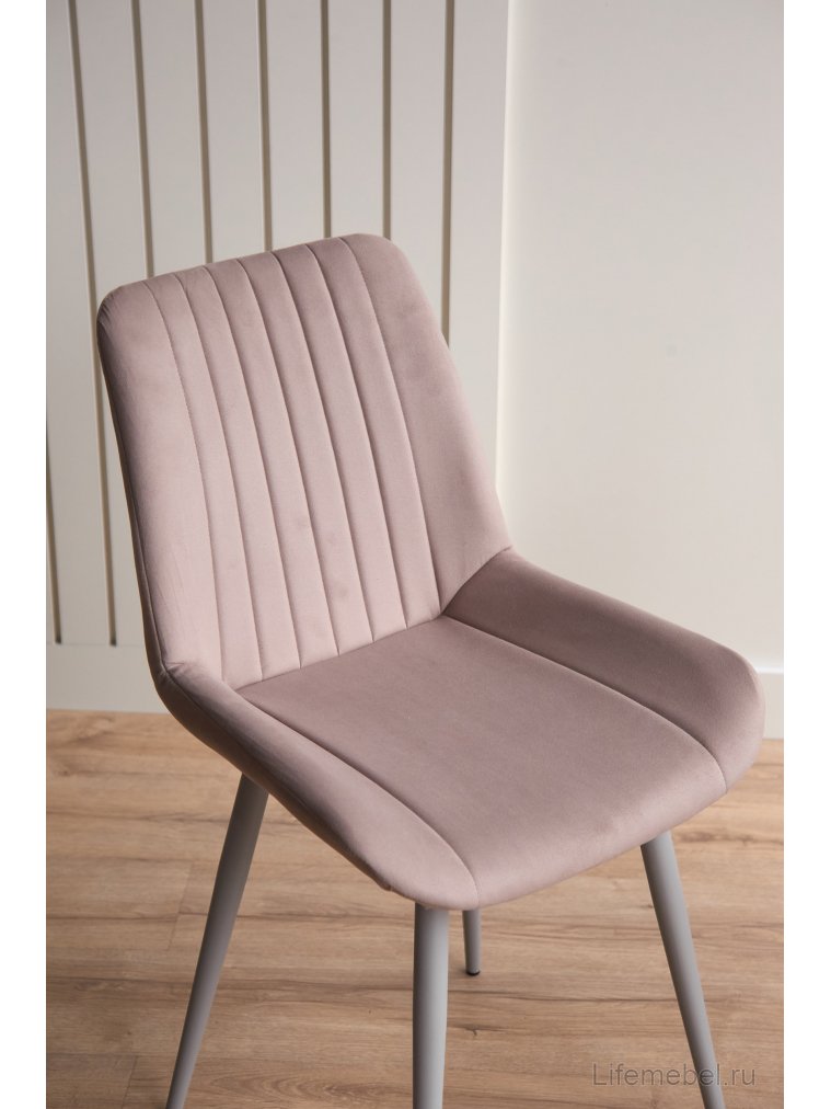 Стул на металлокаркасе Седа латте (zd 290) / серый