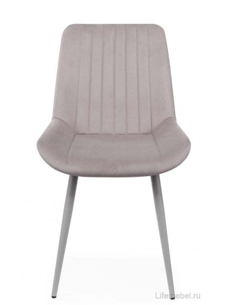 Стул на металлокаркасе Седа латте (zd 290) / серый