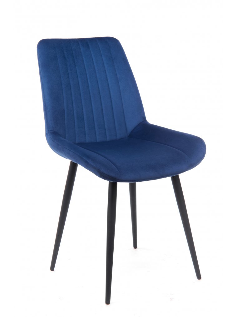 Стул на металлокаркасе Седа синий (zd 798) / черный