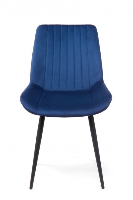 Стул на металлокаркасе Седа синий (zd 798) / черный