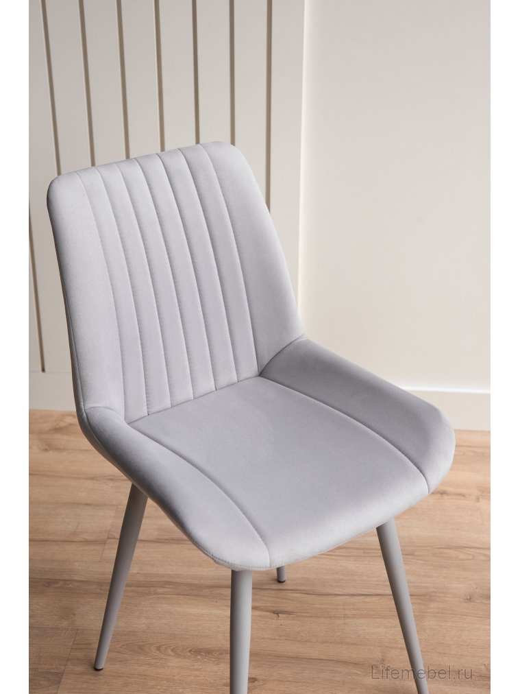 Стул на металлокаркасе Седа светло-серый (zd 960) / серый