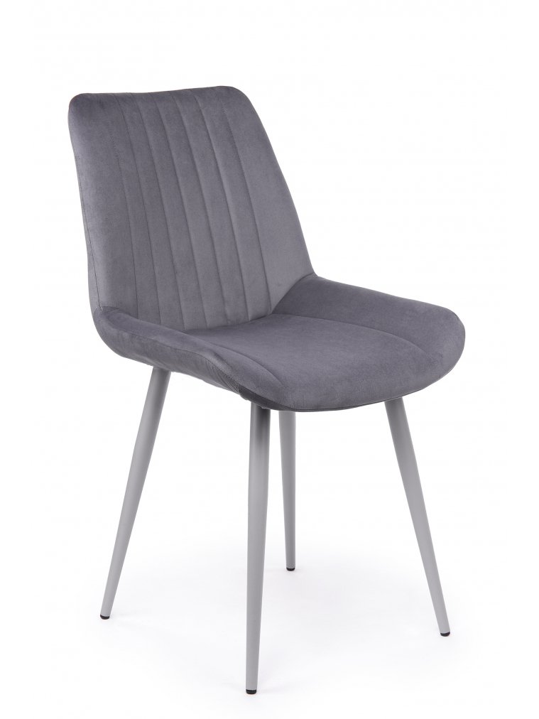 Стул на металлокаркасе Седа темно-серый (zd 995) / серый