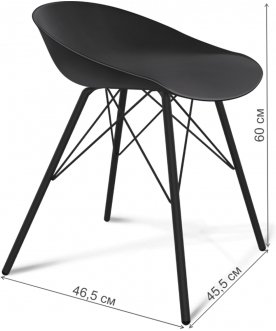 Стул на металлокаркасе SHT-ST19 / S37