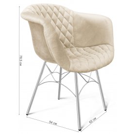 Стул на металлокаркасе SHT-ST31-С2/S107