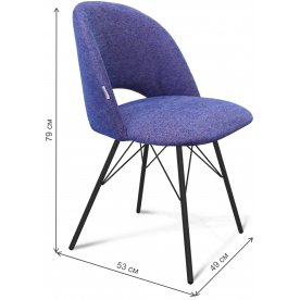 Стул на металлокаркасе SHT-ST34/S37