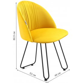 Стул на металлокаркасе SHT-ST35-1/S106